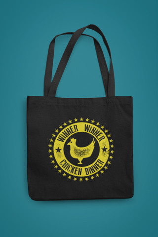 WINNER WINNER CHICKEN DINNER TOTE
