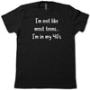 I'm not like most teens...